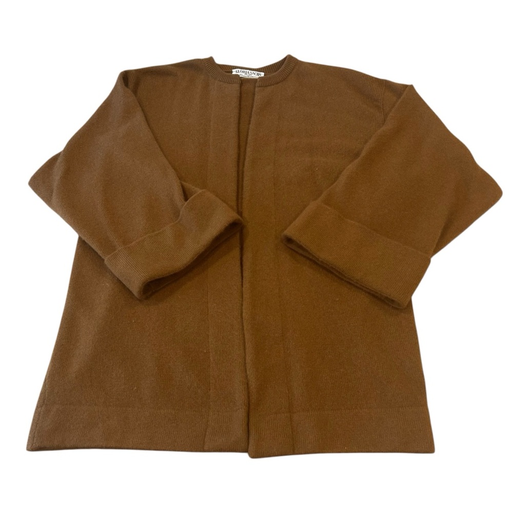 Cashmere cardigan vintage Scottish womens sz s/m
mocha brown soft office casual - Picture 12 of 14